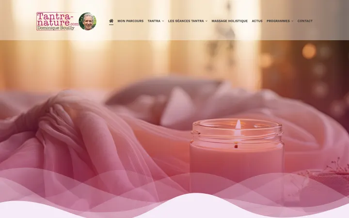 Page d'accueil du site tantra-nature.com