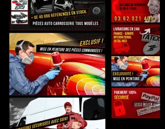 Bannières Pièces Auto Services