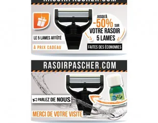 Cartes de visite Rasoirpascher